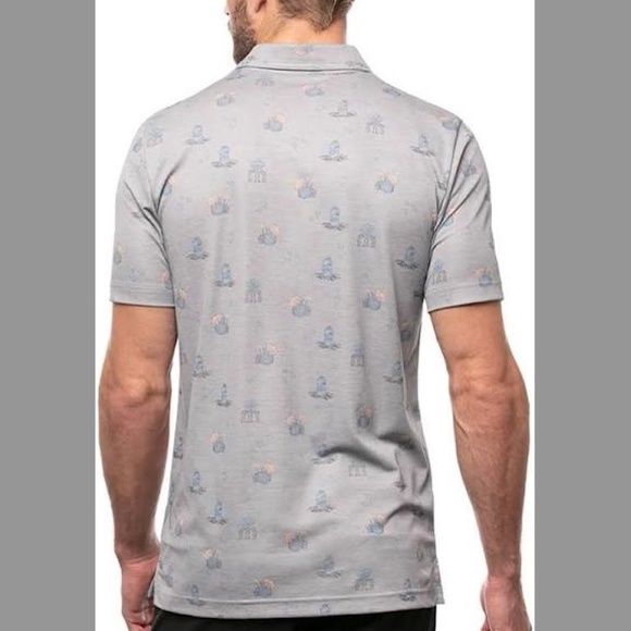 Travis Mathew Men's Bricktown Short Sleeve Golf Polo - Picture 2 of 7